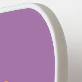 かわいいモルモットhappy cartoonイラストレーション ピックルボールラケット (左詳細)