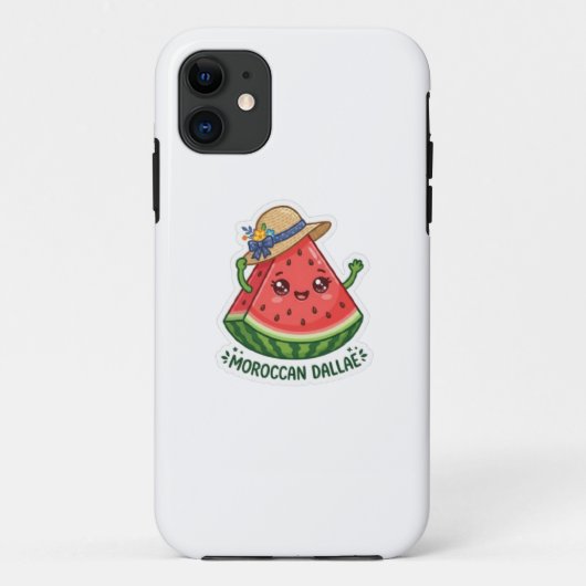 かわいいモロッコのダラエの伝統的なSumSticker Case-Mate iPhoneケース (裏面)