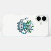かわいいモロッコのミントティーのステッカー 暑い夏に Case-Mate iPhoneケース (裏面 (横))