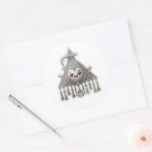 かわいいモロッコアマジグのフィブラ - 伝統的なティゼル ラウンドシール (封筒)