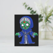 かわいいモロッコゾンビ ポストカード (スタンド正面)