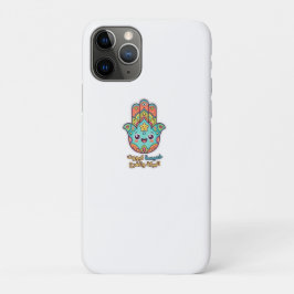 かわいいモロッコ風かわいいハムサハンドステッカー iPhone 11 PROケース