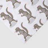 かわいいモングース漫画イラストレーション 薄葉紙 (詳細)