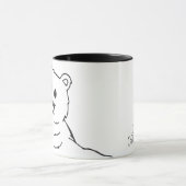 かわいいモンスターくま マグカップ (中央)