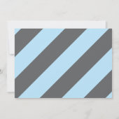 かわいいモンスターの招待状の男の子 招待状 (裏面)