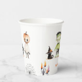 かわいいモンスターコスチュームパーティーハロウィン 紙コップ (右)