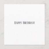 かわいいモンスターズ誕生日カード アドバイスカード (裏面)