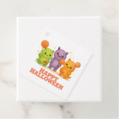 かわいいモンスターズ&棒つきキャンデーハロウィーンフェイバーバッグ フェイバータグ (インサイチュ)