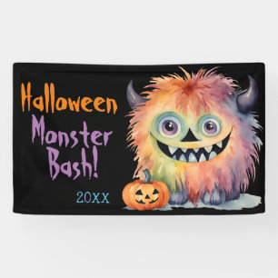かわいいモンスターバッシュハローウィンパーティ 横断幕