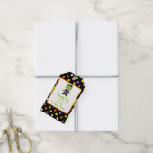 かわいいモンスターボーイハロウィーンの衣装パーティー ギフトタグ (より糸付き)