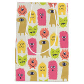 かわいいモンスター誕生日抱き枕媒体 ミディアムペーパーバッグ (裏面)