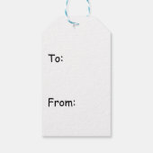 かわいいモンスター3体 ギフトタグ (裏面)