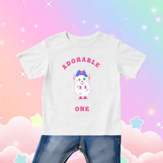 かわいいモンスター ベビーTシャツ
