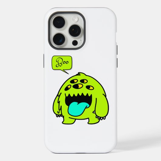 かわいいモンスターboo iPhoneケース (裏面)