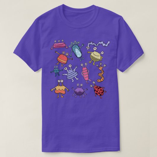 かわいいモンターズ Tシャツ (デザイン正面)
