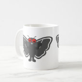 かわいいモースマン コーヒーマグカップ (正面左)