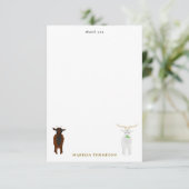 かわいいヤギたち家畜 サンキューカード (スタンド正面)