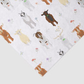 かわいいヤギたち家畜 薄葉紙 (詳細)