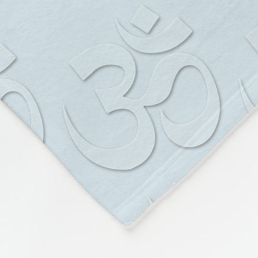 かわいいヤギのヨガ |ナマステGetYerGoat™ フリースブランケット (角)