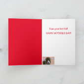 かわいいヤギの母の日ホリデーカード シーズンカード (内部)