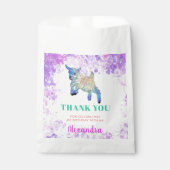 かわいいヤギの誕生日パーティーありがとう フェイバーバッグ (正面)
