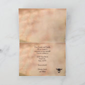 かわいいヤギの農場が新しい住所を移動 カード (内部)