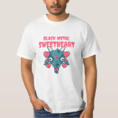 かわいいヤギの頭のバフォメット Tシャツ (正面)