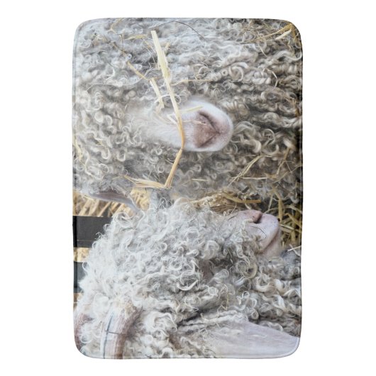 かわいいヤギ バスマット (正面縦)