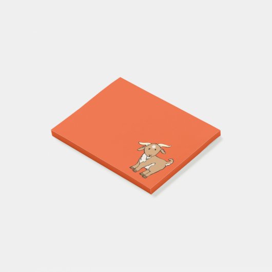 かわいいヤギ ポストイット (アングル)