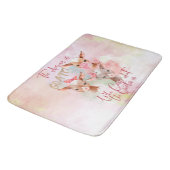 かわいいヤギ |水彩答えはヤギ バスマット (アングル)