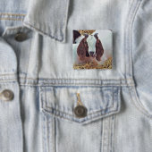 かわいいヤギ 缶バッジ (インサイチュ)