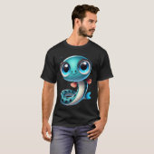 かわいいヤツメウナギ Tシャツ (正面フル)
