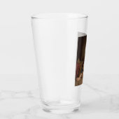 かわいいヤングガール食べズ・ブレックファースト(ヴィンテージ・アート) タンブラーグラス (右)