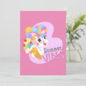 かわいいユニコーンとアイスクリーム シーズンカード (スタンド正面)