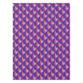 かわいいユニコーンのウンチEmoji テーブルクロス (正面)