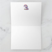 かわいいユニコーンのカード カード (内部)