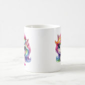かわいいユニコーンのマグカップ コーヒーマグカップ (中央)