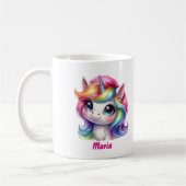 かわいいユニコーンのマグカップ コーヒーマグカップ (左)