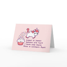 かわいいユニコーンの屁