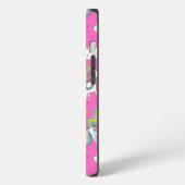 かわいいユニコーンの柄      iPhoneケース (左側面)