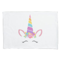 かわいいユニコーンの顔