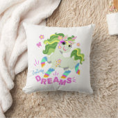 かわいいユニコーンイラストレーション#2 クッション (ブランケット)