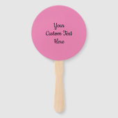 かわいいユニコーンカスタム文字&カラーハンドファンセット ハンドファン (裏面)