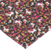 かわいいユニコーンカップケーキドードルパーソナライズされたズ テーブルクロス (アングル)