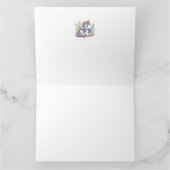 かわいいユニコーンカード カード (内部)