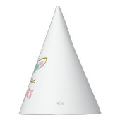 かわいいユニコーンガールズバースデーパーティー パーティーハット (右)