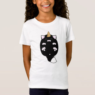 かわいいユニコーンキャットベリー Tシャツ