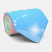 かわいいユニコーングラデーションパステルネックタイ ネクタイ (ロール)