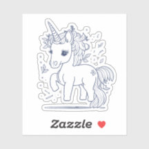 かわいいユニコーンデザイン