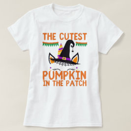 かわいいユニコーンパンプキンハロウィン Tシャツ